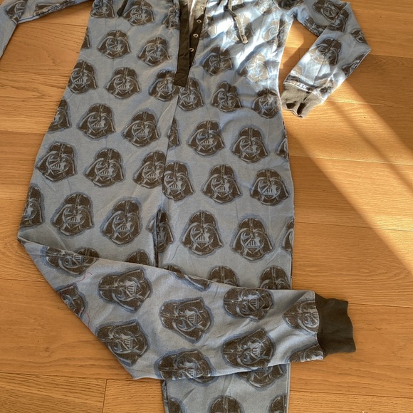 Onesie Star Wars Darth Vader Sparkle Union Suit - Picture 8 of 14